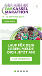 Mobile Screenshot of kassel-marathon.de